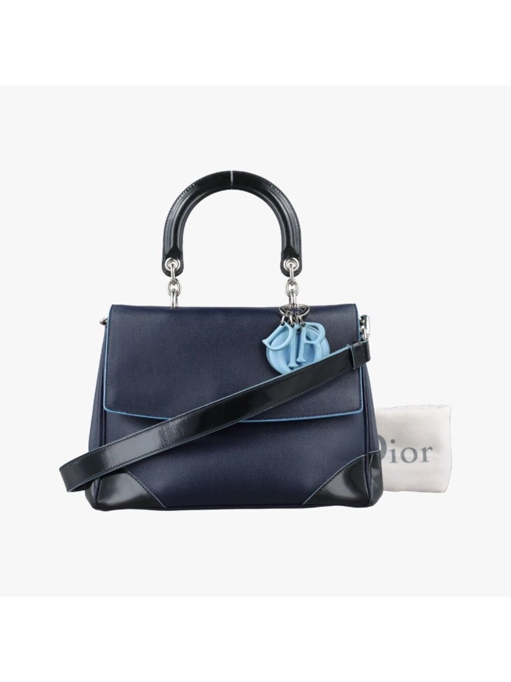 Dior Be Navy Blue Leather